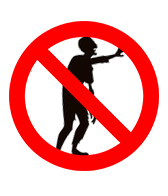 no zombies on a white background