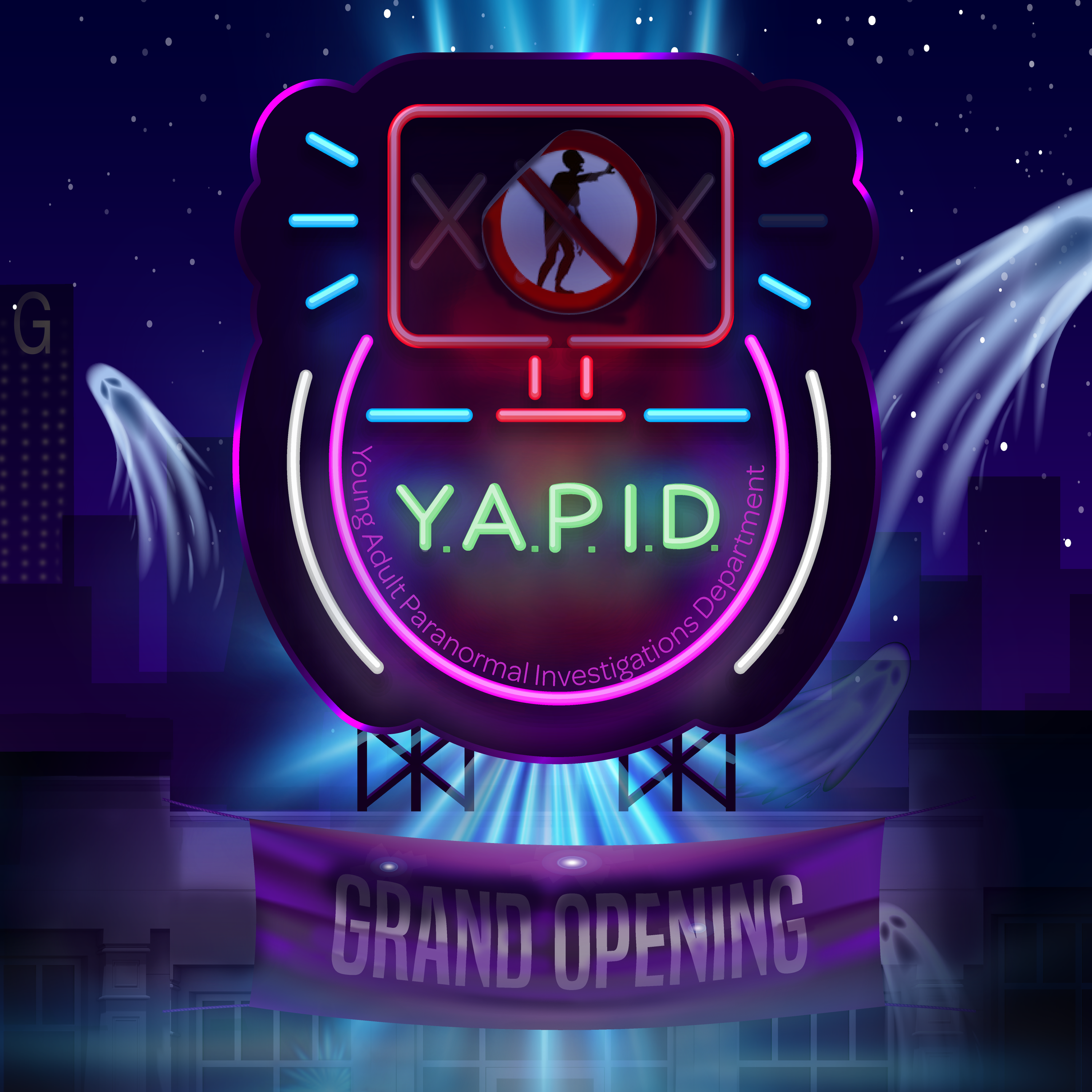 Young Adult Paranormal Investigations Department Cover Art